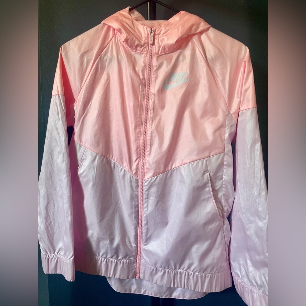 Nike Girl's Hooded Zip Jacket, Size Girls XL- New Condition